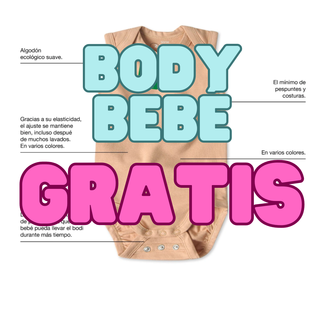 BODY BEBE GRATIS